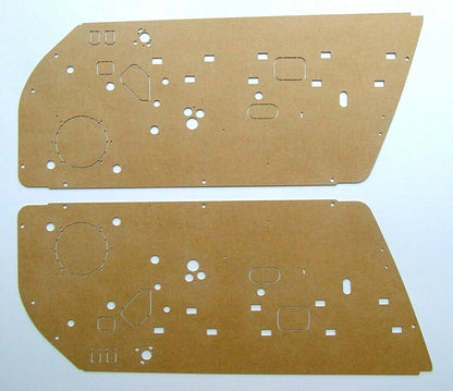 Door Panel Cardboard 2 x for Porsche 993 (1994–1998)