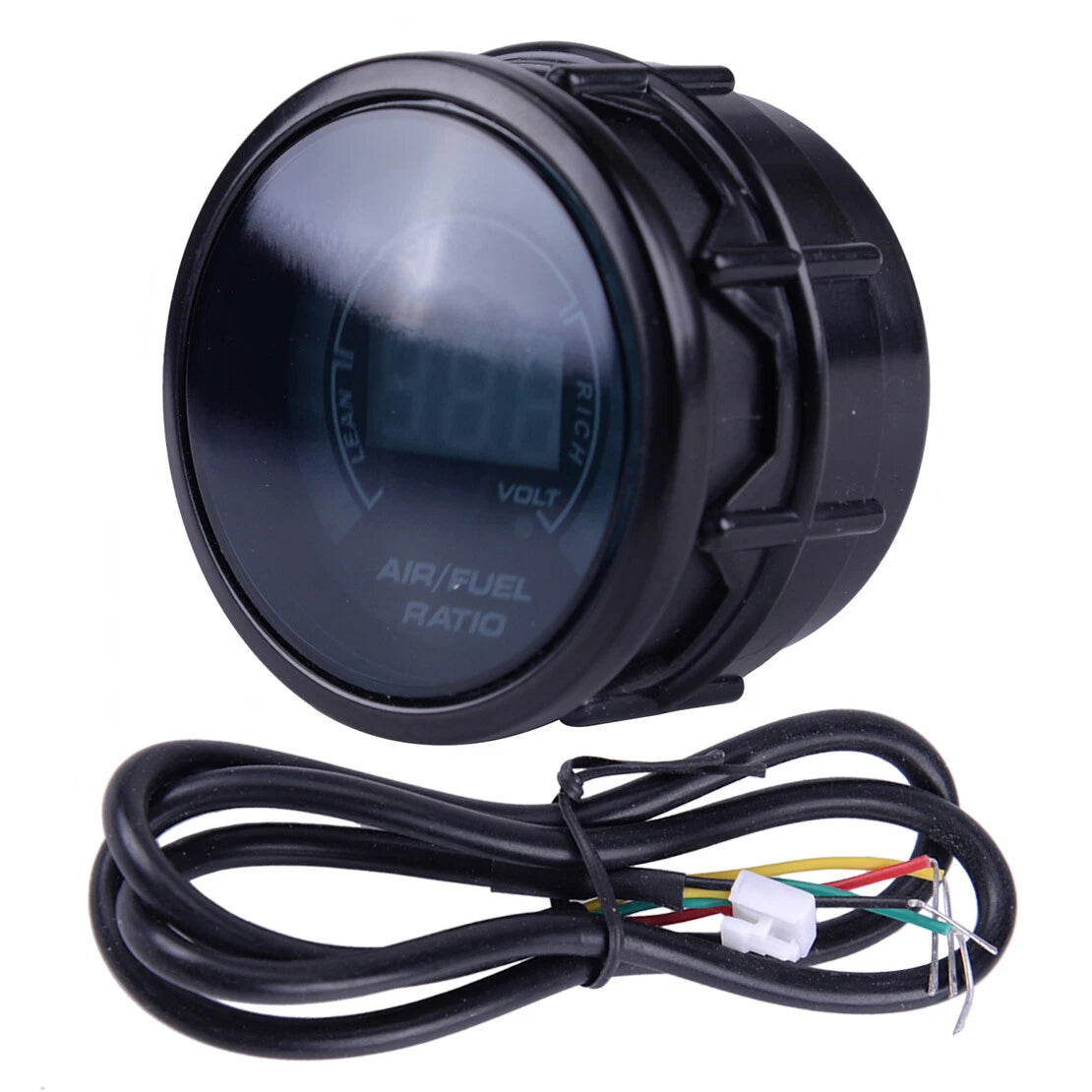 2" 52MM Digital Analog 20 LED Air Fuel Ratio Monitor Gauge for Racing Car