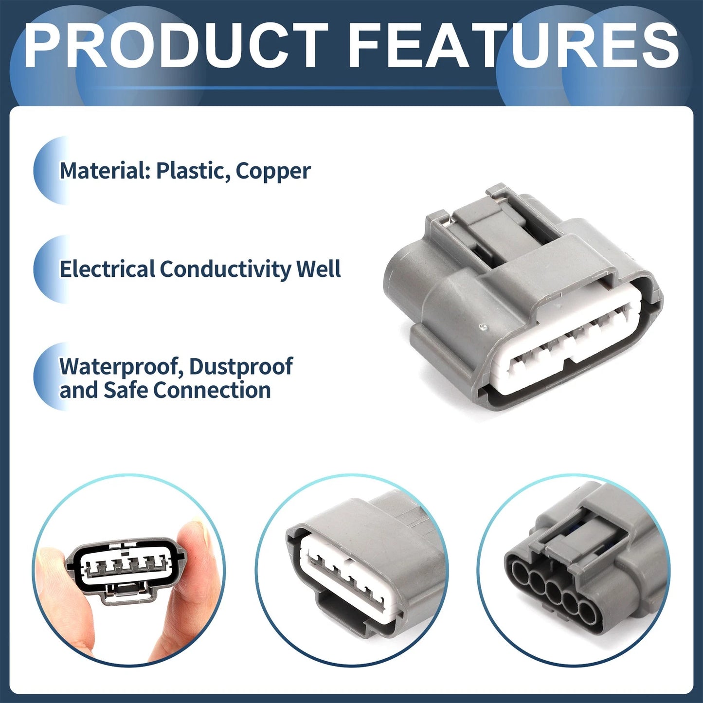 5 Pin Air Flow Meter Connector for Nissan