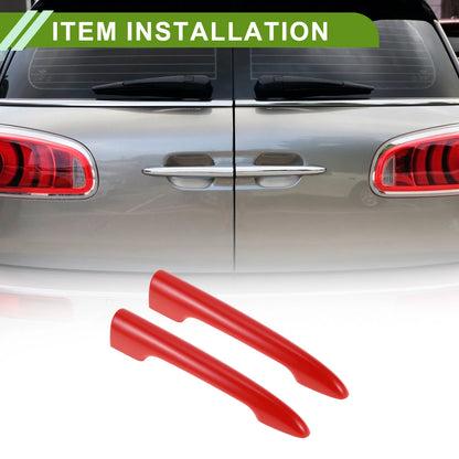 Rear Trunk Door Tailgate Handle Cover for BMW Mini Cooper F54 Clubman 2014+ Red