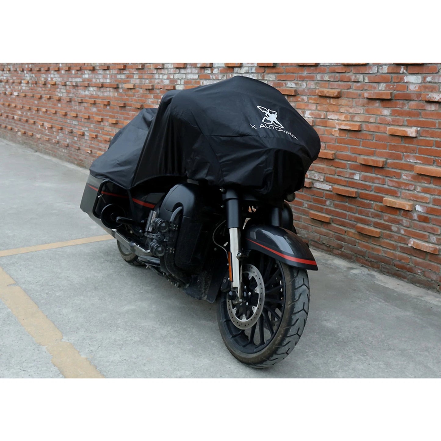 XL Half Cover for Motorcycle Outdoor Waterproof Rain Dust UV Cover