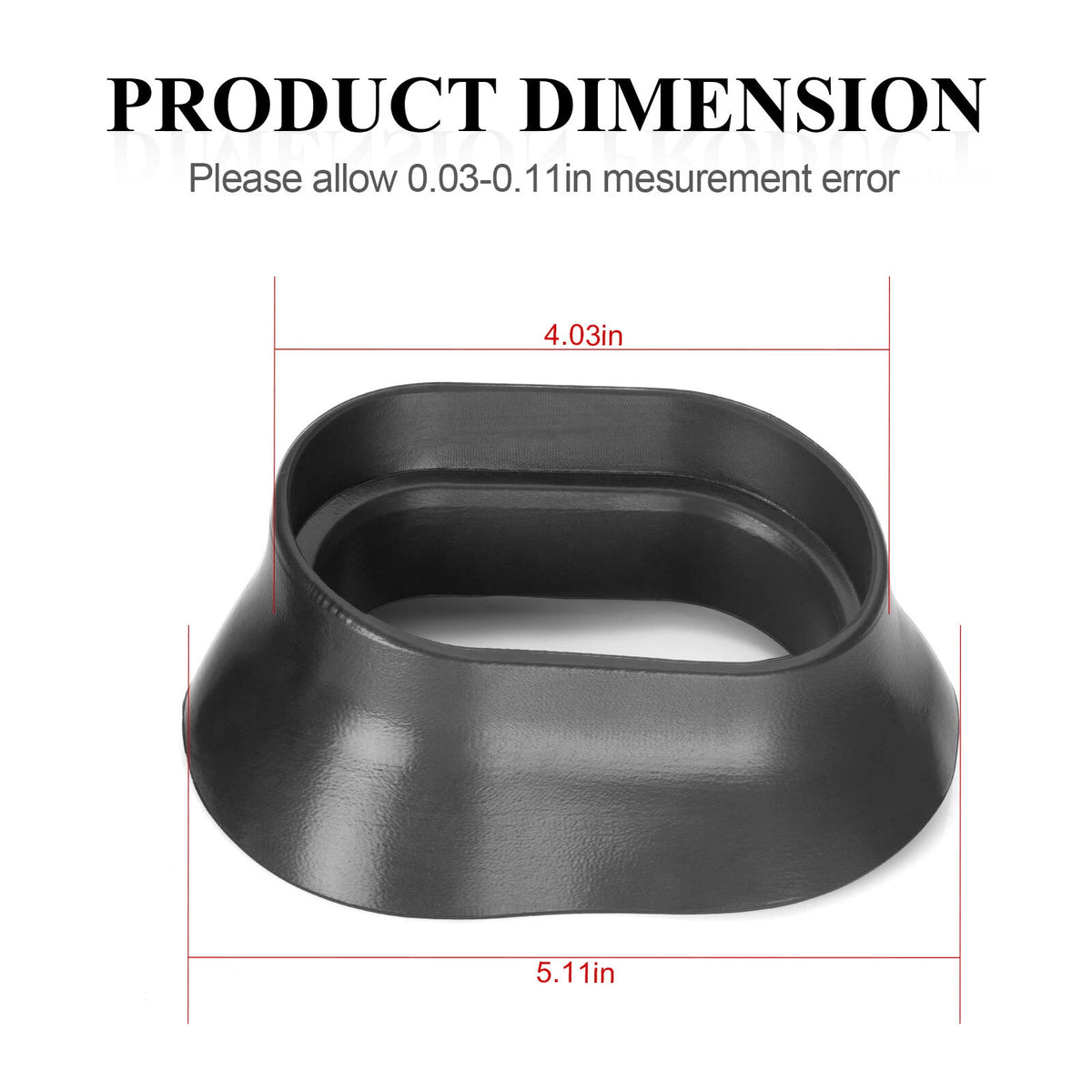 Ram Air Direct Rubber Intake Boots for Suzuki GSXR 600 750 (2004–2005)