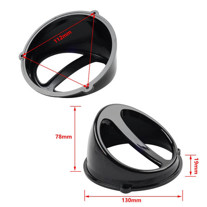 Modified Fan Cover for GY6 Jog50 Motorcycle - Orange