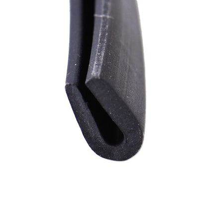 Flexible Door Glass Rubber Weatherstrip U Channel Seal for Car (20ft)