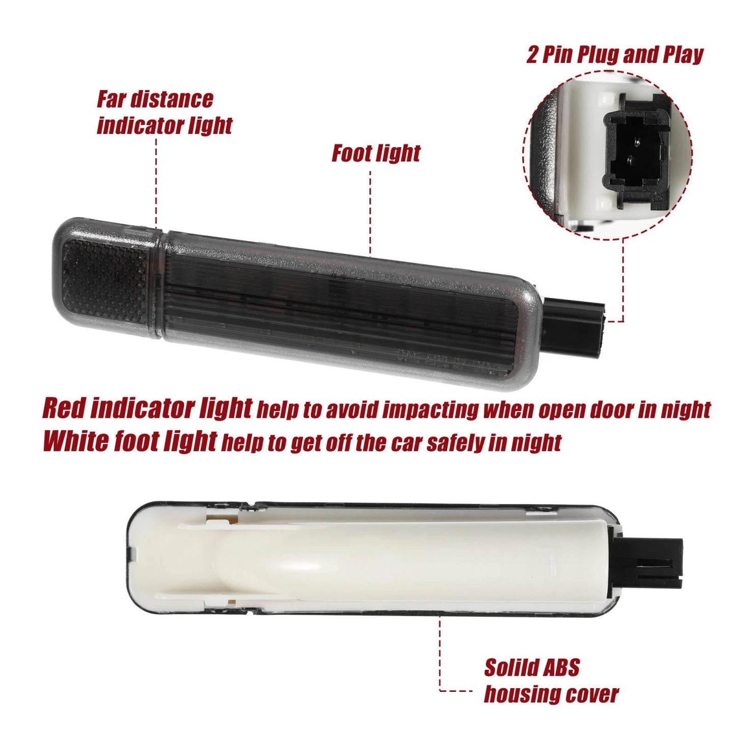 Interior Door Panel Courtesy White Light for Chevy Silverado 1500