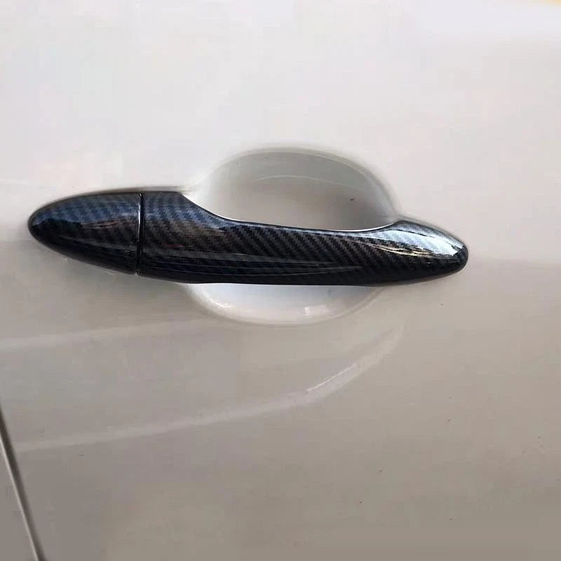 Carbon Fiber Outer Door Handle Cover Trim for Kia Forte K3 (2013-2015)