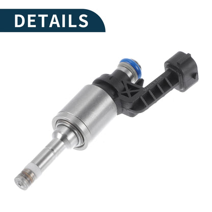 Fuel Injector 5.6 for Infiniti QX56 1 Pc Black Silver Tone (2011-2013)