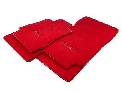 Tailored Carpet Floor Mats for Alfa Romeo Brera 2006-2010 - 2 x Perfomante Red