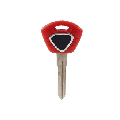 Uncut Blade Blank Key Replacement Red for Tiger 1050, Speed Triple 1050