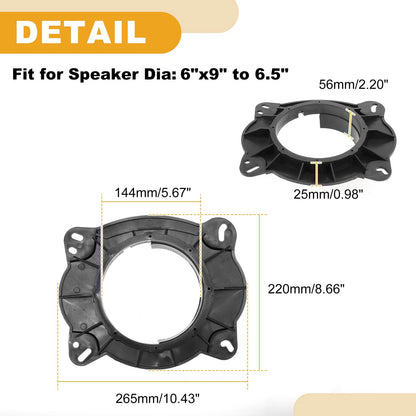 Speaker Spacer Rings for Toyota Camry (2006-2017)