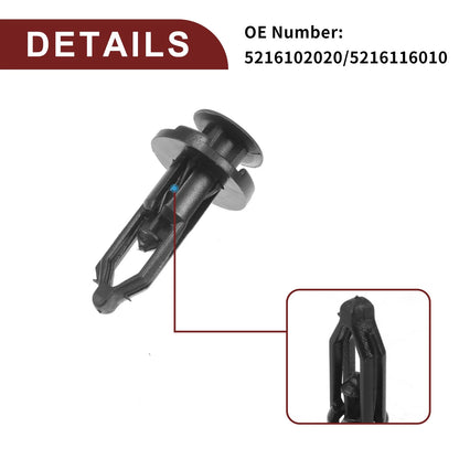 40 Pcs Front Fender Skirt Clips for Toyota 4Runner, Avalon (2010-2023)