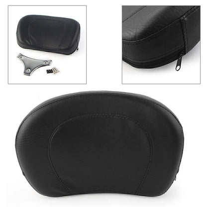 Detachable Sissy Bar Backrest Pad for Harley Road King, Street, Electra, Glide (2009-2014)