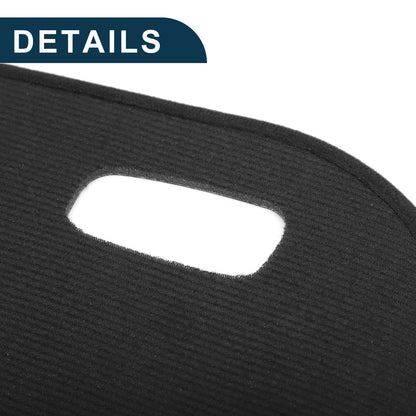 Car Door Anti Kick Pad Protector Black for Honda Accord (2003-2007)