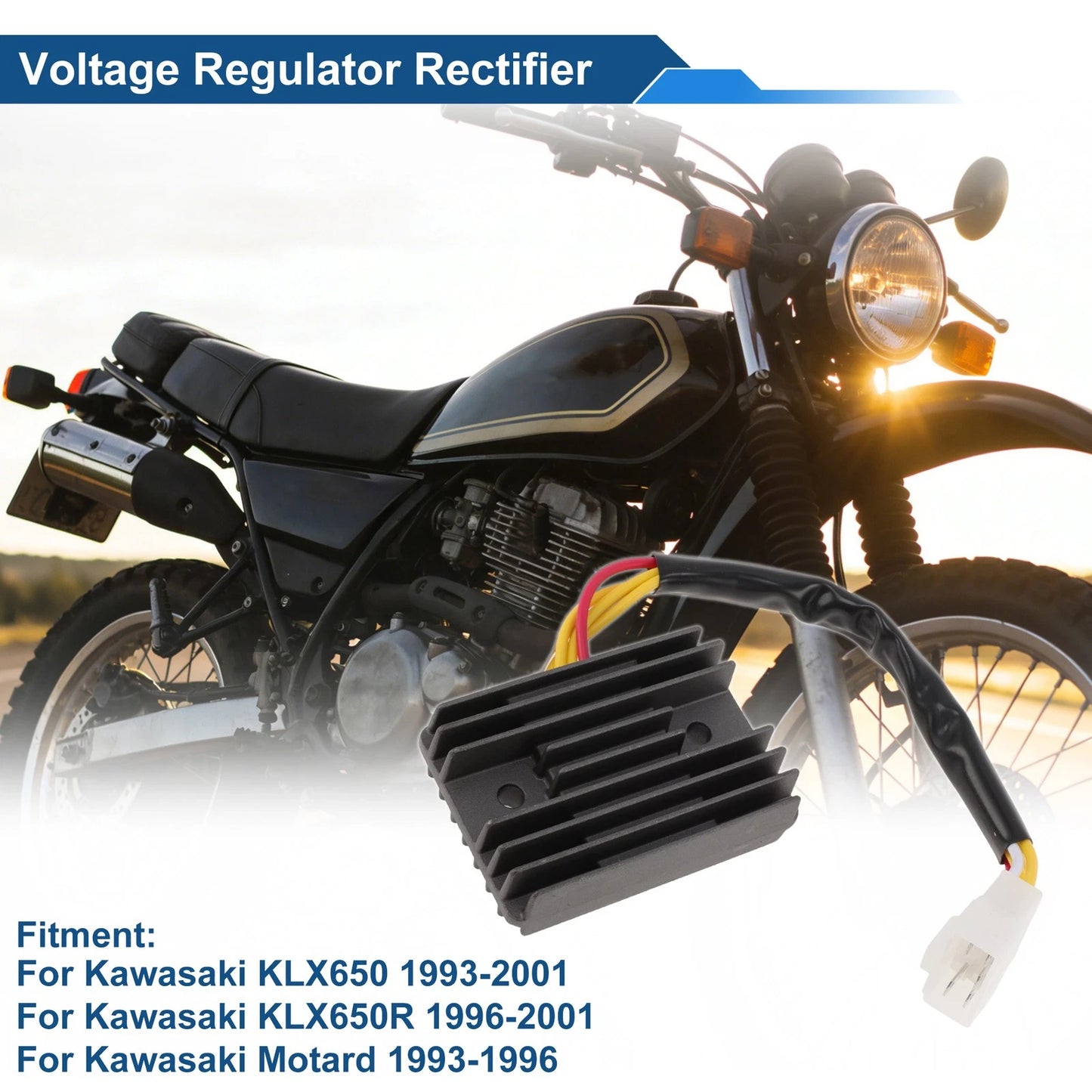 Voltage Regulator Rectifier for Kawasaki KLX650 (1993–2001)