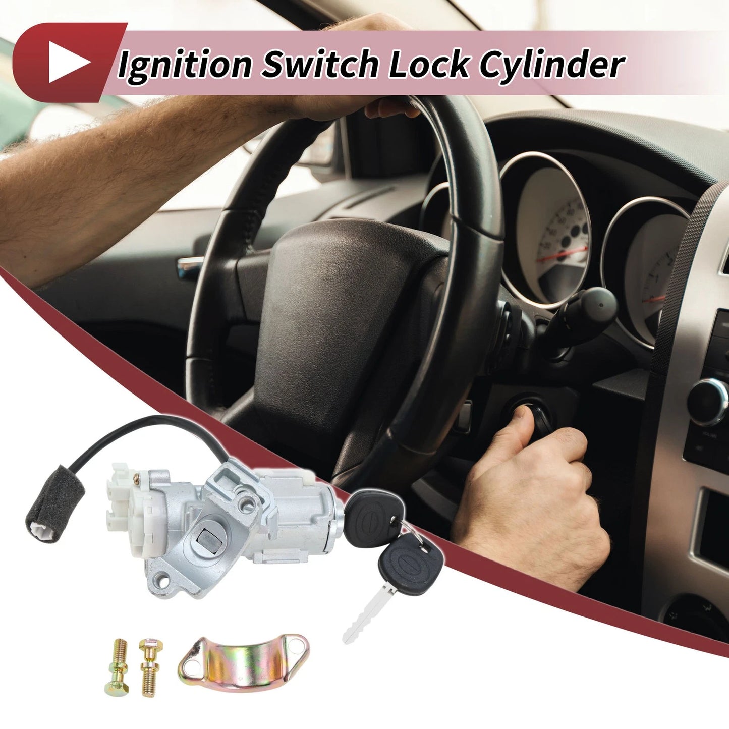 Ignition Lock Cylinder for Toyota Corolla Matrix (2003–2008)