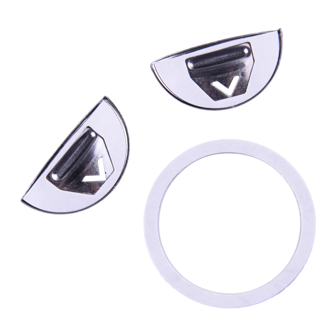 Glove Box Switch Button Steel Trim Cover for Range Rover Vogue (2013-2022)