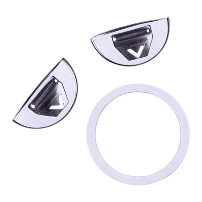 Glove Box Switch Button Steel Trim Cover for Range Rover Vogue (2013-2022)