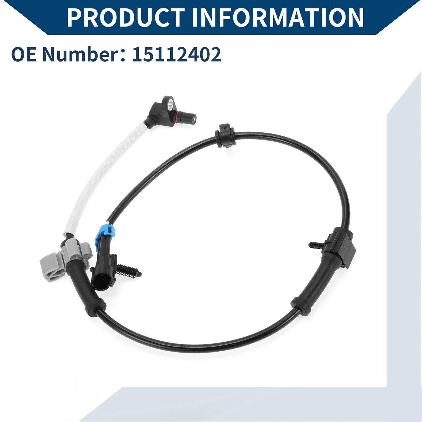 ABS Wheel Speed Sensor for Chevrolet Silverado 3500 Front