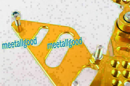 Adjustable Race Footpegs for Honda 929 954 Rearsets - Gold (2000-2003)