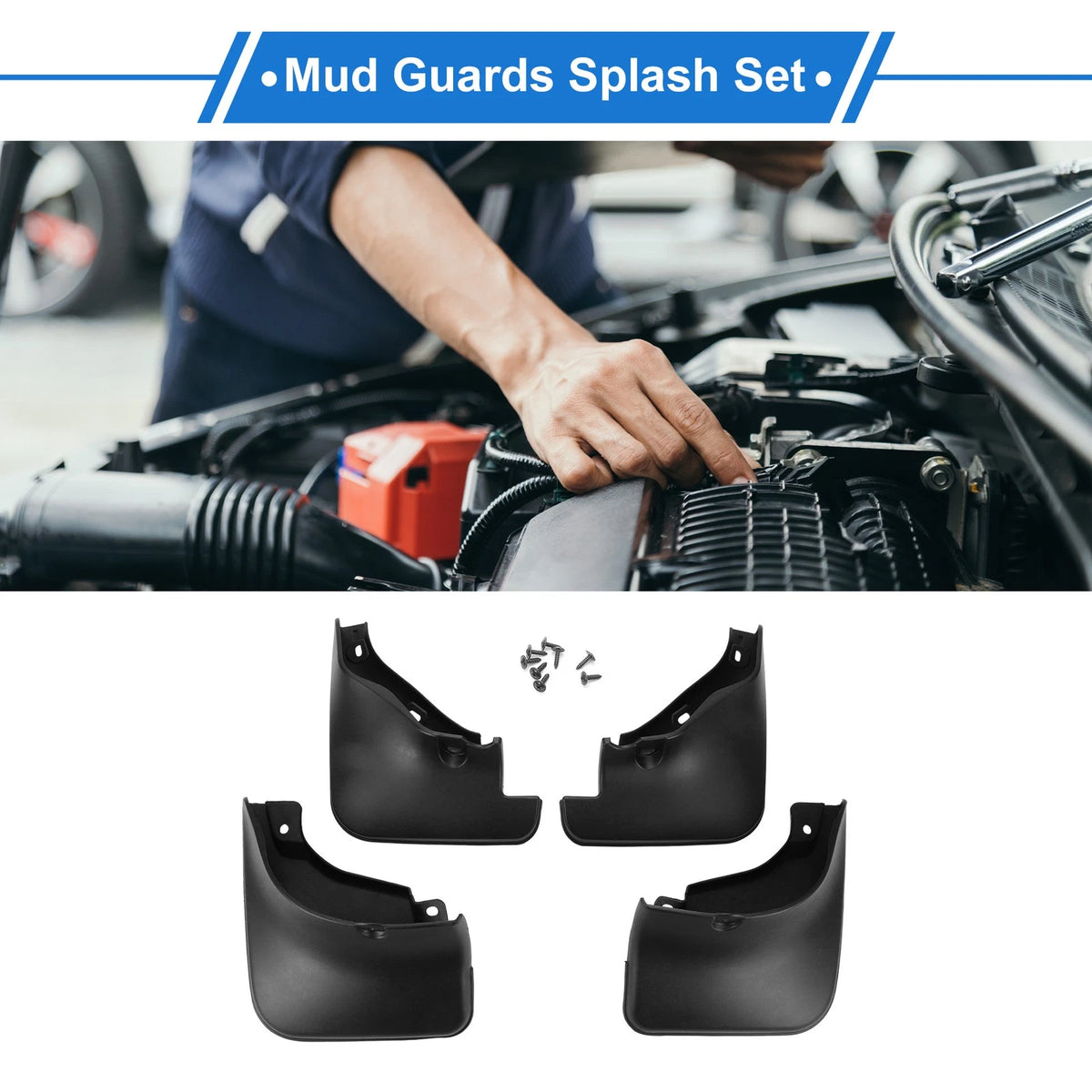 Mud Flap Splash Guards for Toyota Camry XLE (1992-1996)