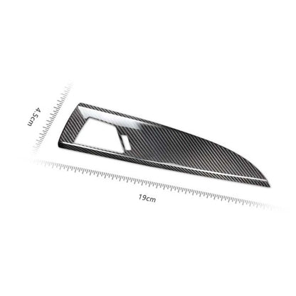 RHD Carbon Fiber Center Console Dashboard Cover Trim Fit For BMW F20 F22