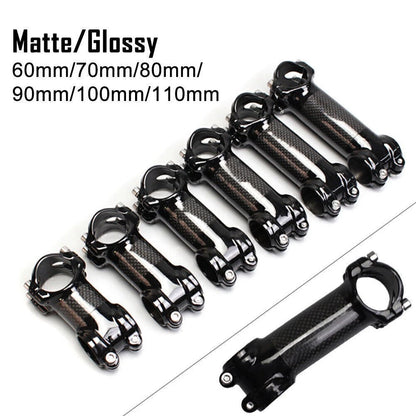MTB Road Bike Stem 31.8mm for Carbon Bicycle Handlebar (80/90/100/110mm)