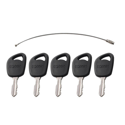 5 x Ignition Keys for John Deere Lawn Mower Tractor AM131946 AM135345