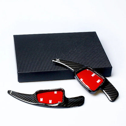 Carbon Fiber Shift Paddle Extensions for Audi A3 A4 A4L A5 S5 Q7 (2013-2020)