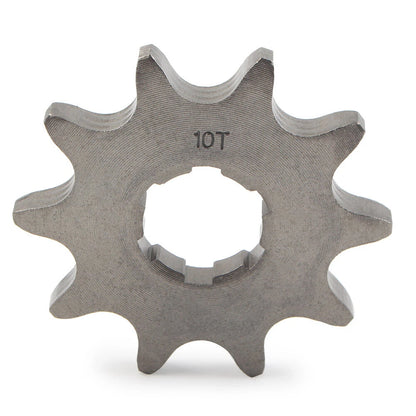 10T Chain Front Sprocket Cog for 125cc-250cc Dirt Pit Bike ATV Go Kart