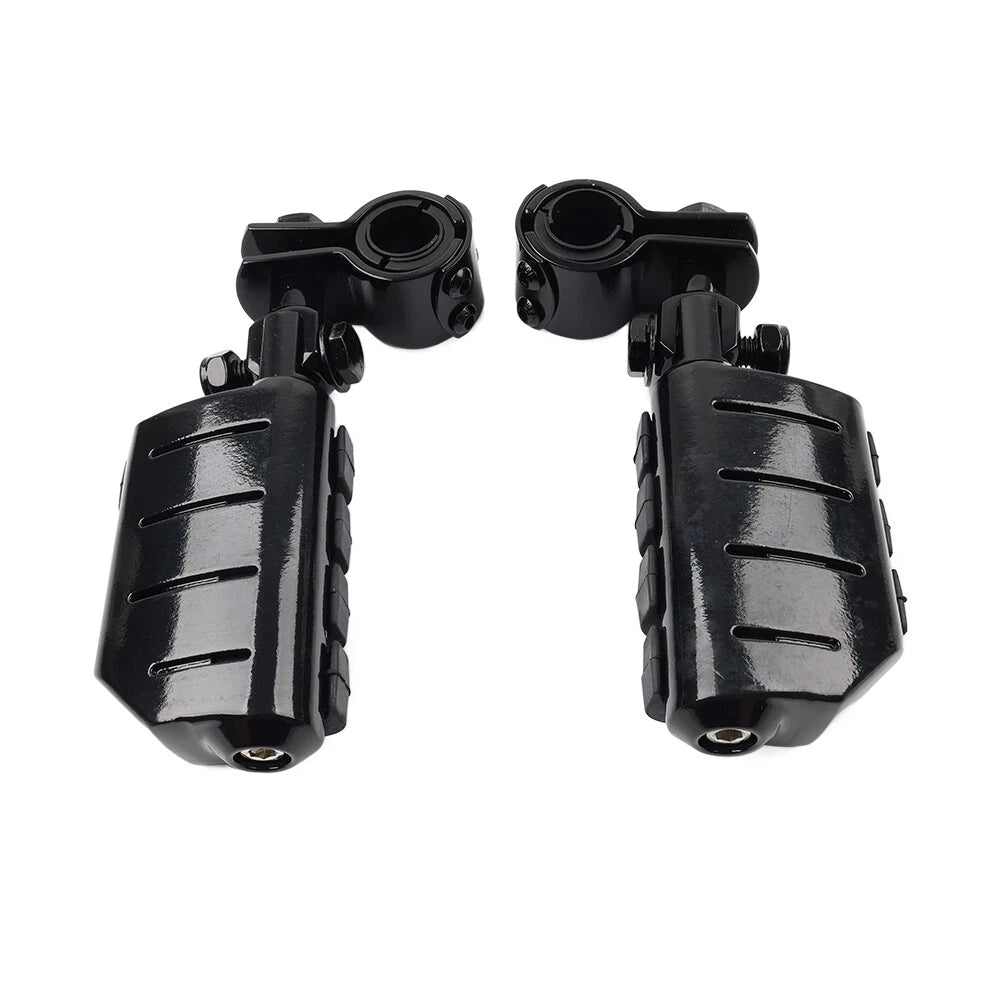 1-1/4" Universal Motor Footpegs Highway Pegs for Harley & Honda