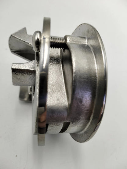 Flush Latch 316 Stainless Locker Latch for Caravan/Boat 62mm Diameter