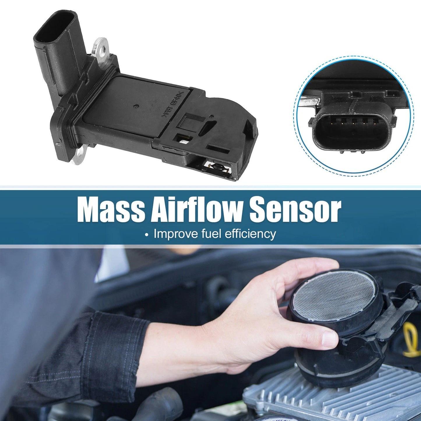 Mass Air Flow Sensor for Toyota RAV4 III, Lexus IS (2006-2012)