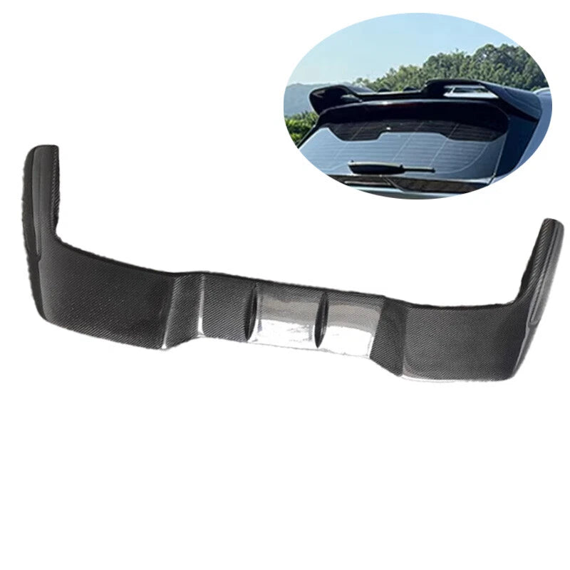 Real Carbon Fiber Refit Rear Roof Spoiler Wing for BMW X5 M F95 20-23