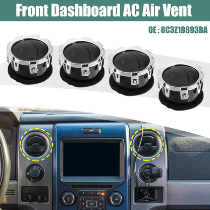 4 Pcs AC Air Vent for Ford F-250 Super Duty (2008-2010)