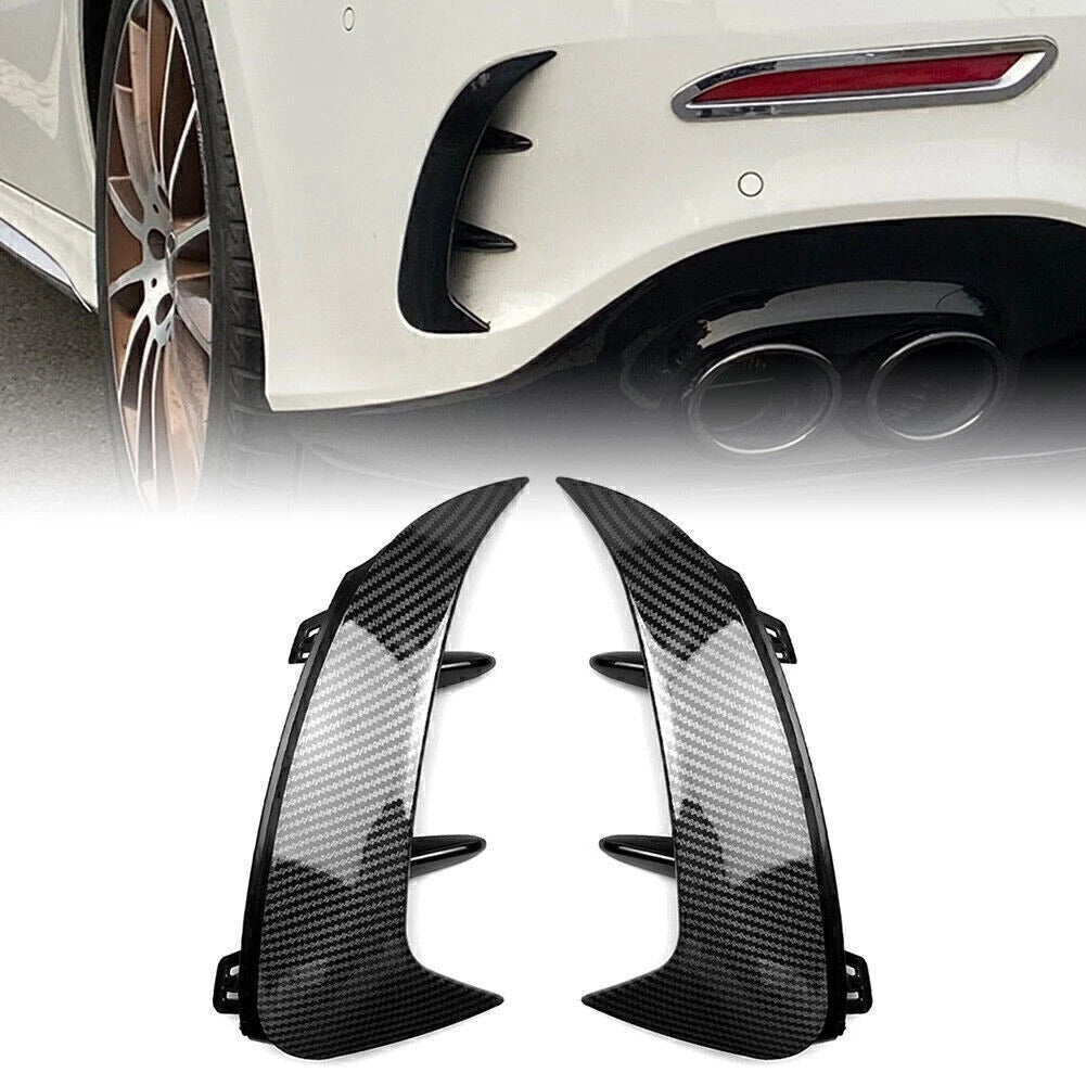 Rear Bumper Spoiler Canard Air Vent for Mercedes Benz A-Class V177 (2019-2023)