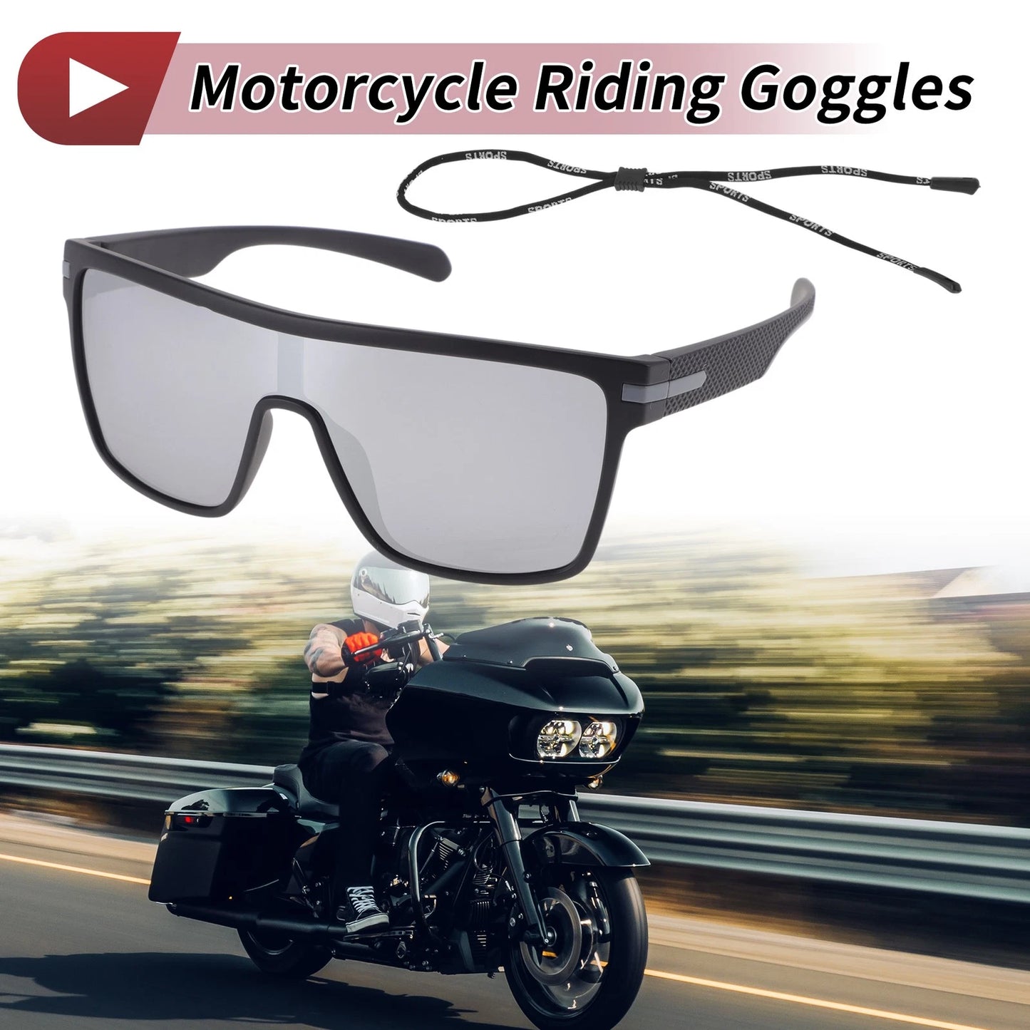 Motorcycle Riding Goggles for Make Model