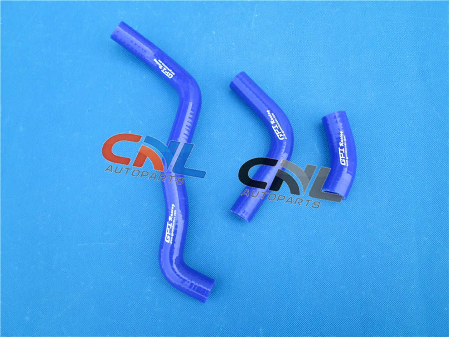 Blue Silicone Radiator Hose for Suzuki DRZ400S/SM (2000-2009)