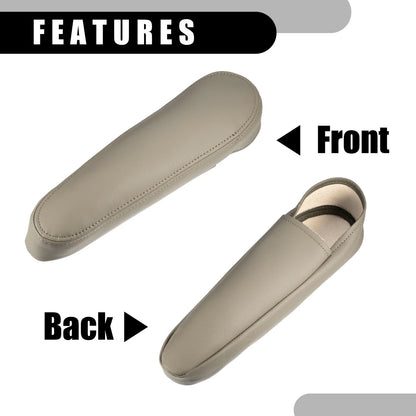 Beige Driver Side Center Console Armrest Cover for Toyota Sequoia (01-07)