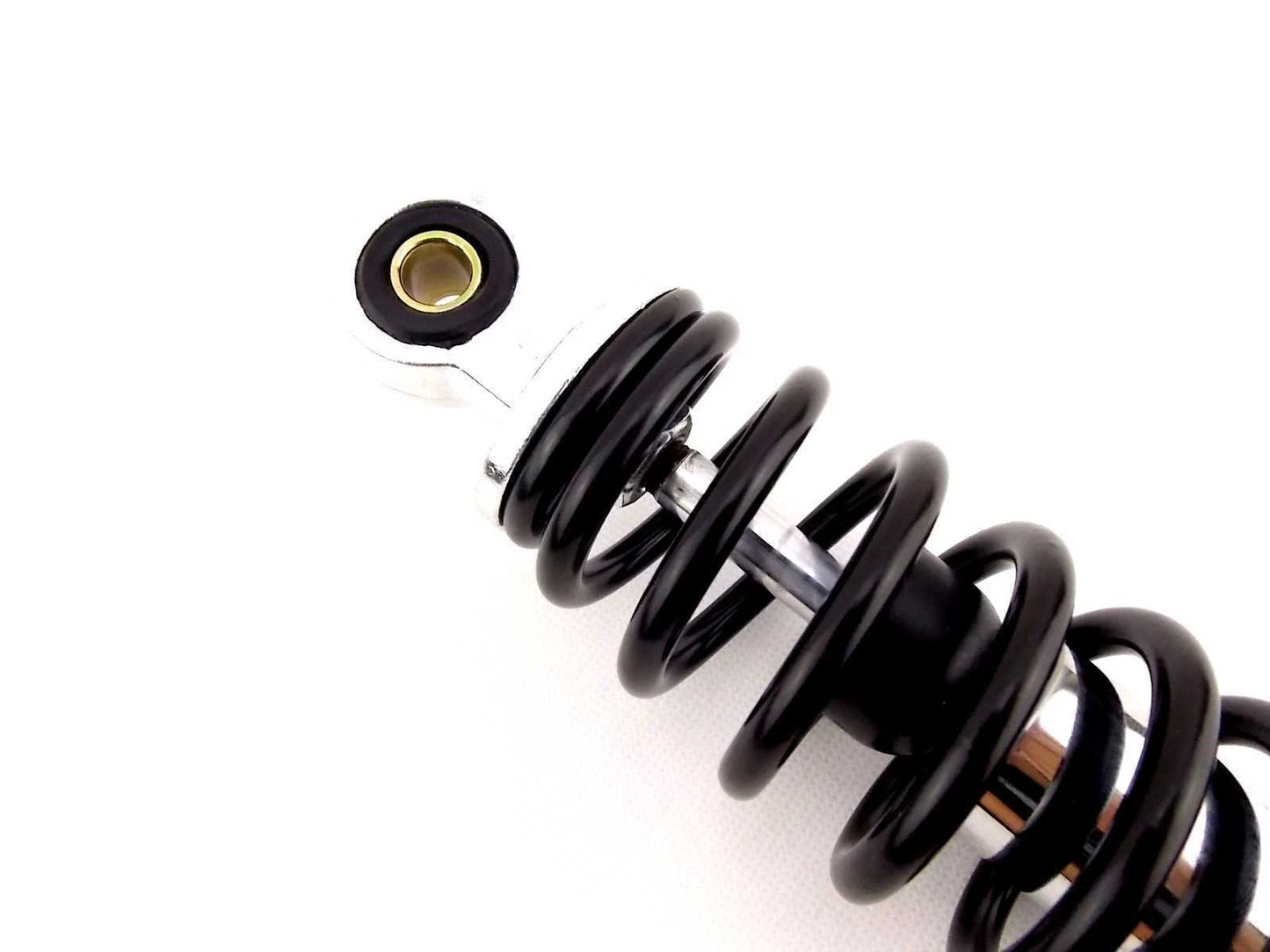 280mm JBS Black/Chrome Lowering Shock Absorbers for Suzuki GT185 (76-78)