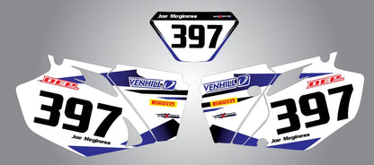 Custom Number Plates & Storm Graphics for Yamaha WR 450 F (2003-2006)