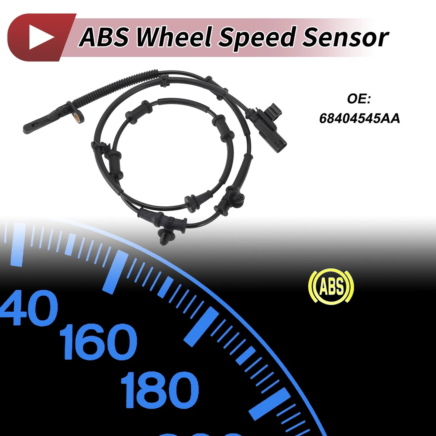 ABS Wheel Speed Sensor for Jeep JL Wrangler (2018-2023)