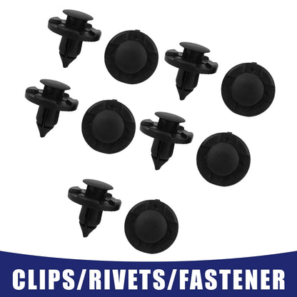 8mm Plastic Trim Clip Fasteners for Nissan Bumpers Grills Side Skirts