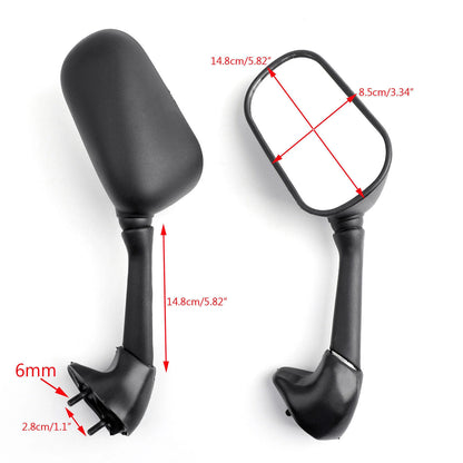 Black Mirror for Yamaha YZF R1 YZF1000 (2004-2006)