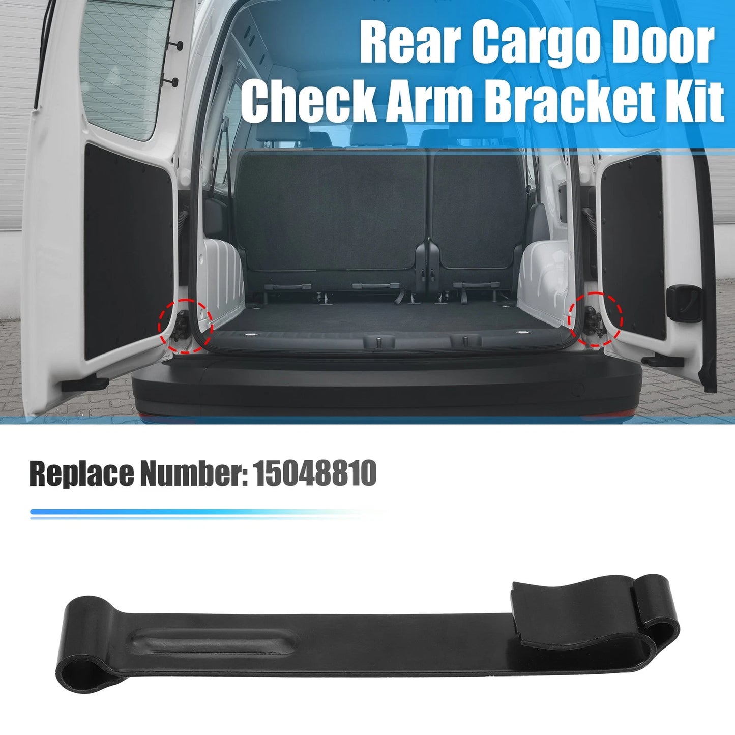 Rear Cargo Door Check Stop Arm Bracket for Chevy Suburban / GMC