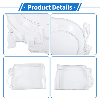 Front Left Headlight Lens Cover for Land Rover LR3 (2005-2009)
