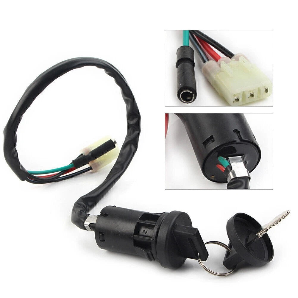 Ignition Key Switch for Honda 250 TRX250TE TRX250TM Recon 250 (2002-2017)