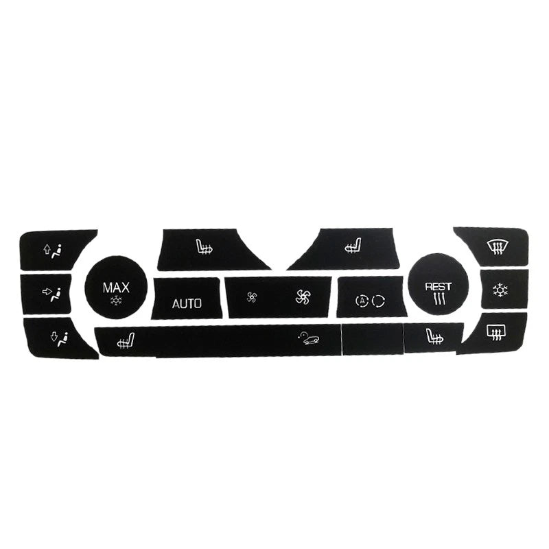 AC Dash Button Repair Decal for BMW 325i 328i E90 E91 E92 (2006-2011)