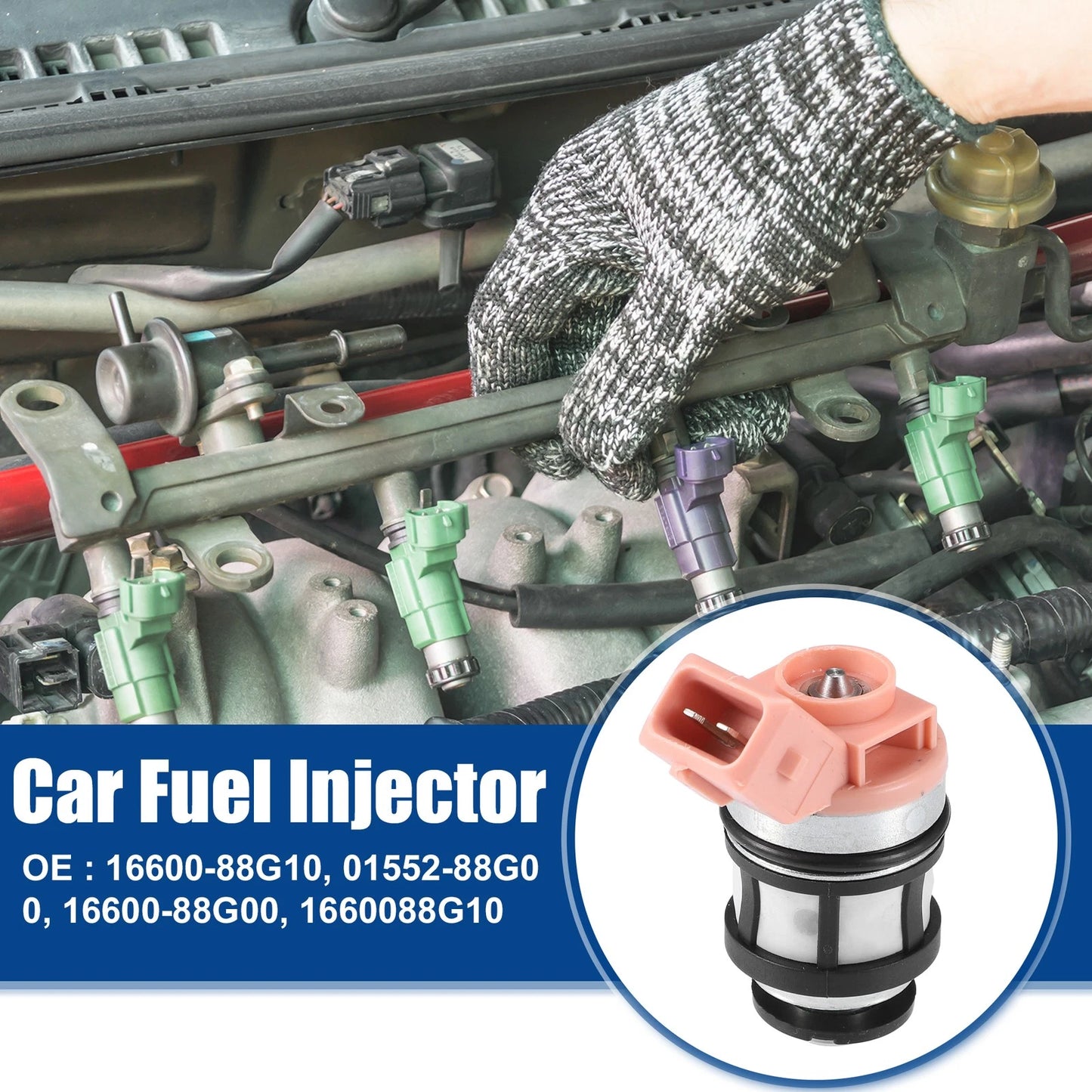 Fuel Injector Nozzle for Nissan Hardbody Pickup 3.0L V6 (1994)