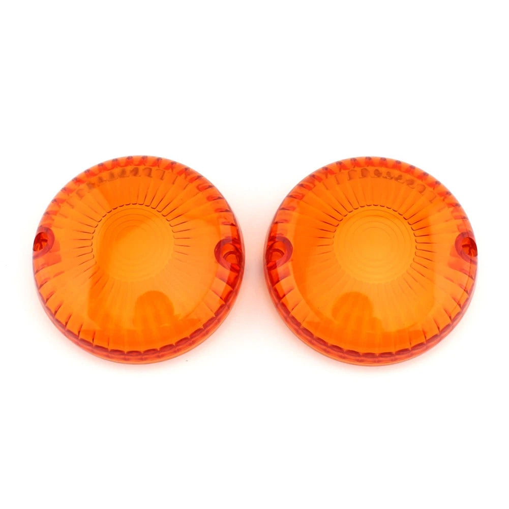 2 x Turn Signal Light Lens Covers for Yamaha V Star 650 1100 Vmax 1200 1700