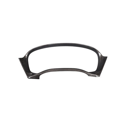 Carbon Style Part Speedmeter Dashboard Panel Cover Trim Fit For BMW X3 2018-2019
